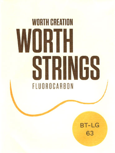 WORTH Ukulele Strings Brown Fluorocarbon
