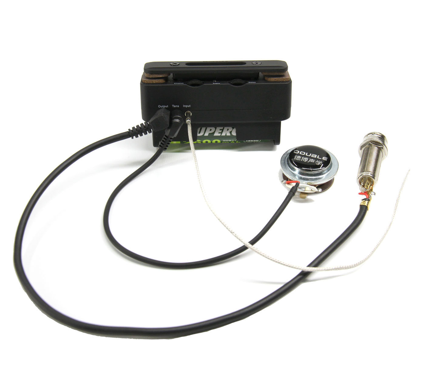 Double-G0 Guitar/Ukulele Pickup with Effects