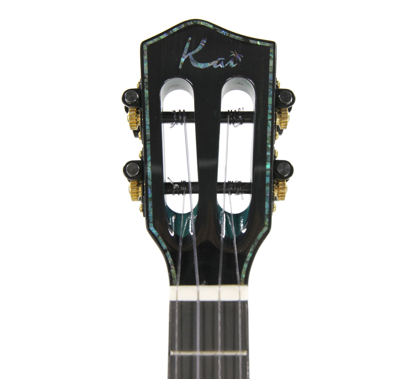 Kai All Solid Flame Maple Blue Tenor Ukulele (KTI-BD)