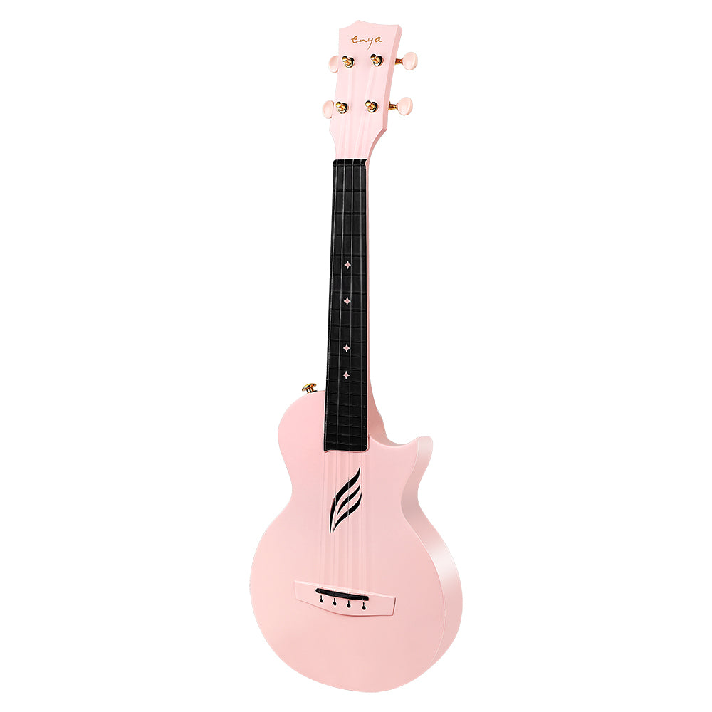 その他 Enya NOVA U Enya Nova U Carbon Concert Ukulele - Electric - Pink – Bondi