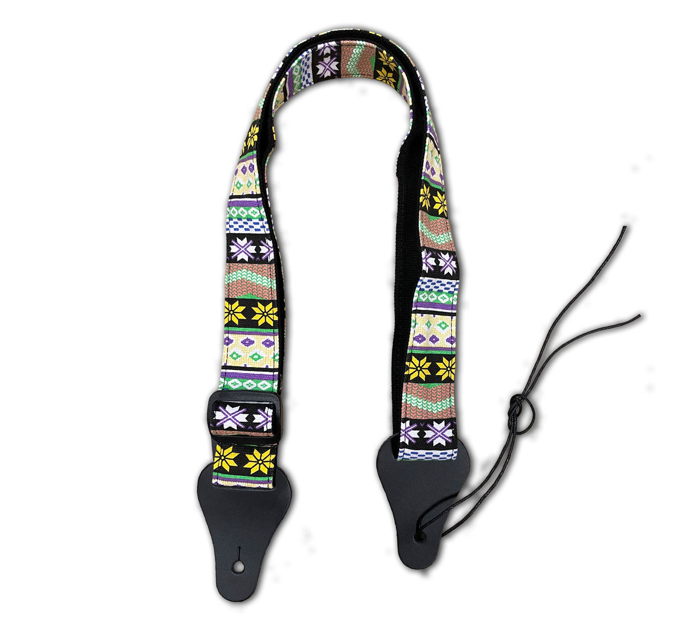 Ukulele Strap STRAP/SD36 Yellow Flower