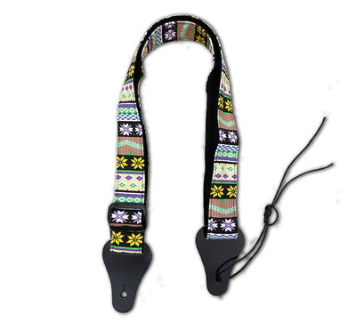 Ukulele Strap STRAP/SD36 Yellow Flower