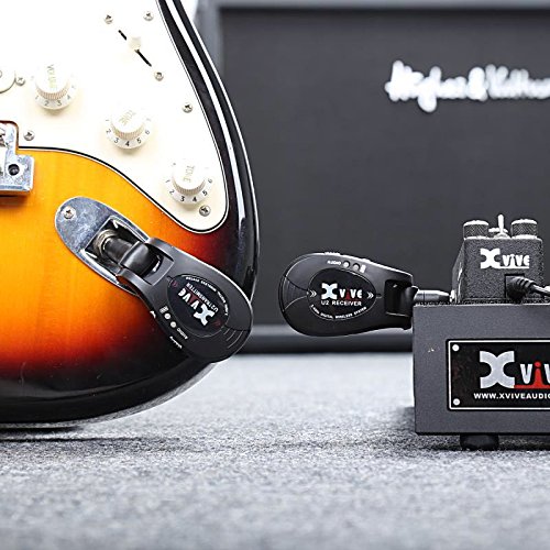 Xvive U2 Wireless Guitar System XV-U2 BK ブラック ギターワイヤレス