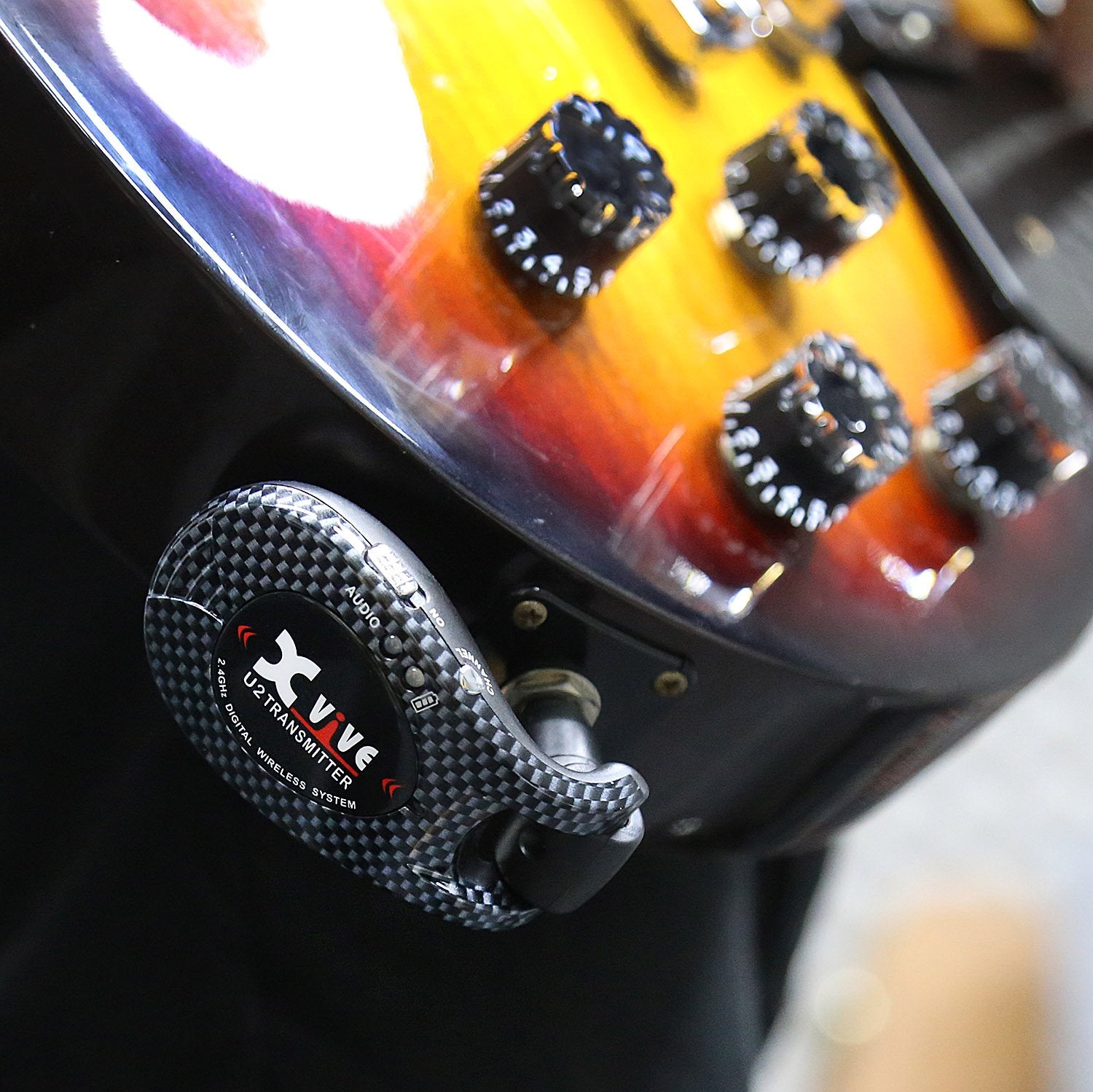 Xvive U2 Rechargeable 2.4GHZ Wireless Instrument Audio Transmitter