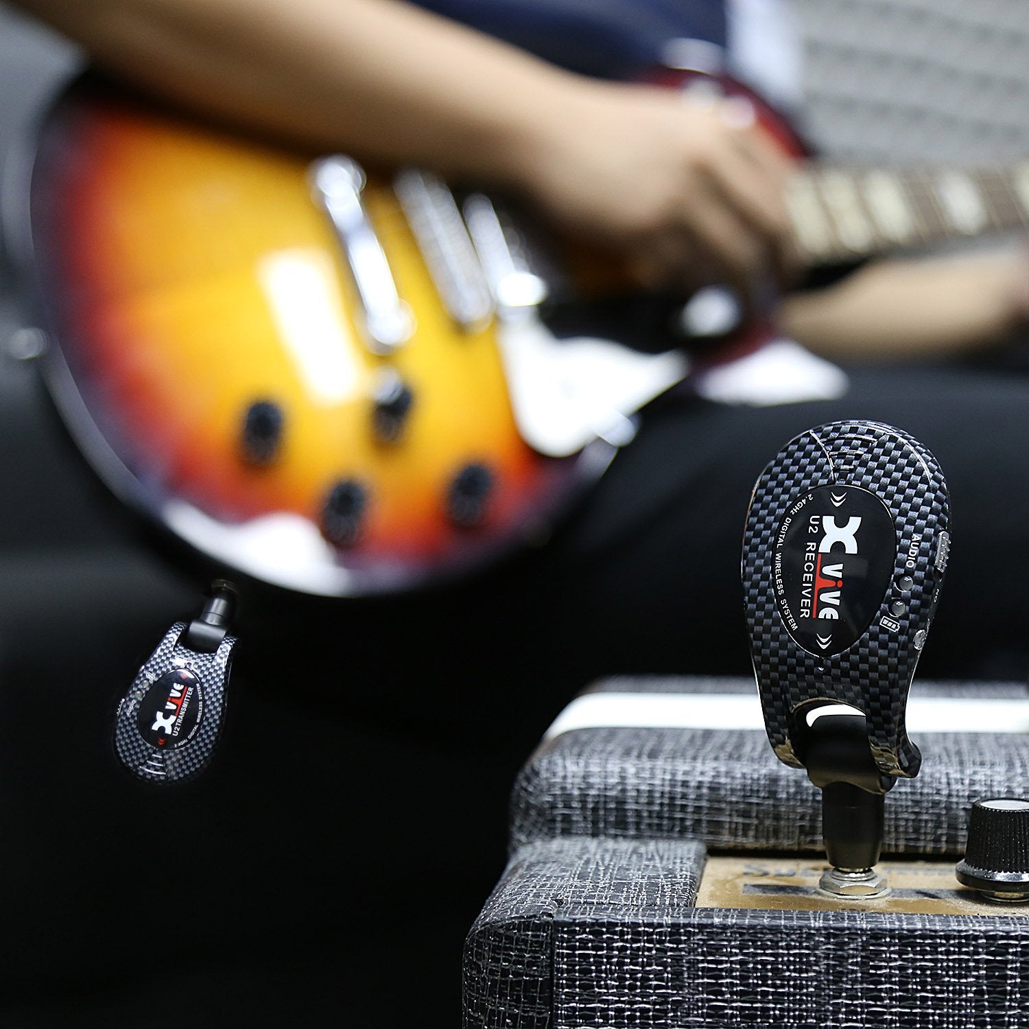 Xvive U2 Rechargeable 2.4GHZ Wireless Instrument Audio Transmitter