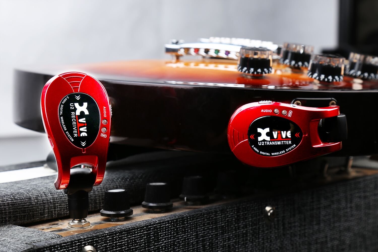 Xvive U2 Rechargeable 2.4GHZ Wireless Instrument Audio Transmitter