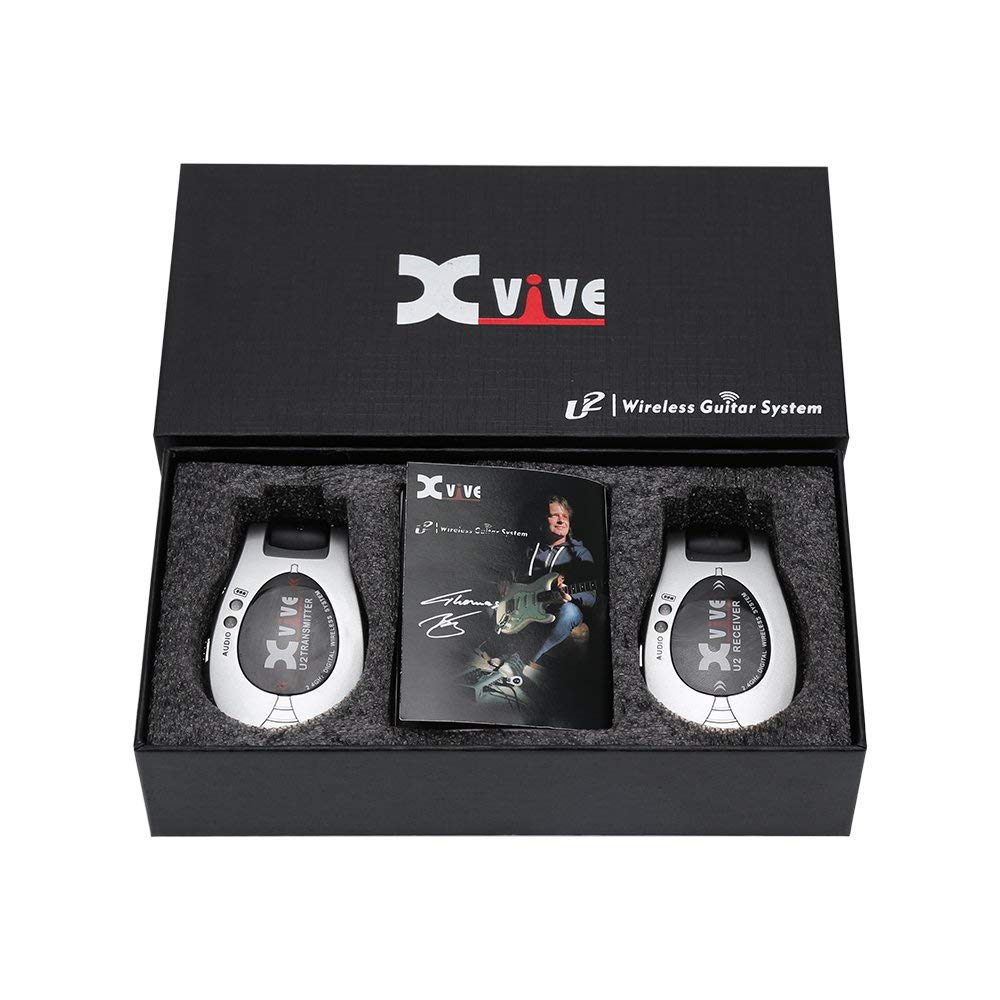 Xvive U2 Rechargeable 2.4GHZ Wireless Instrument Audio Transmitter