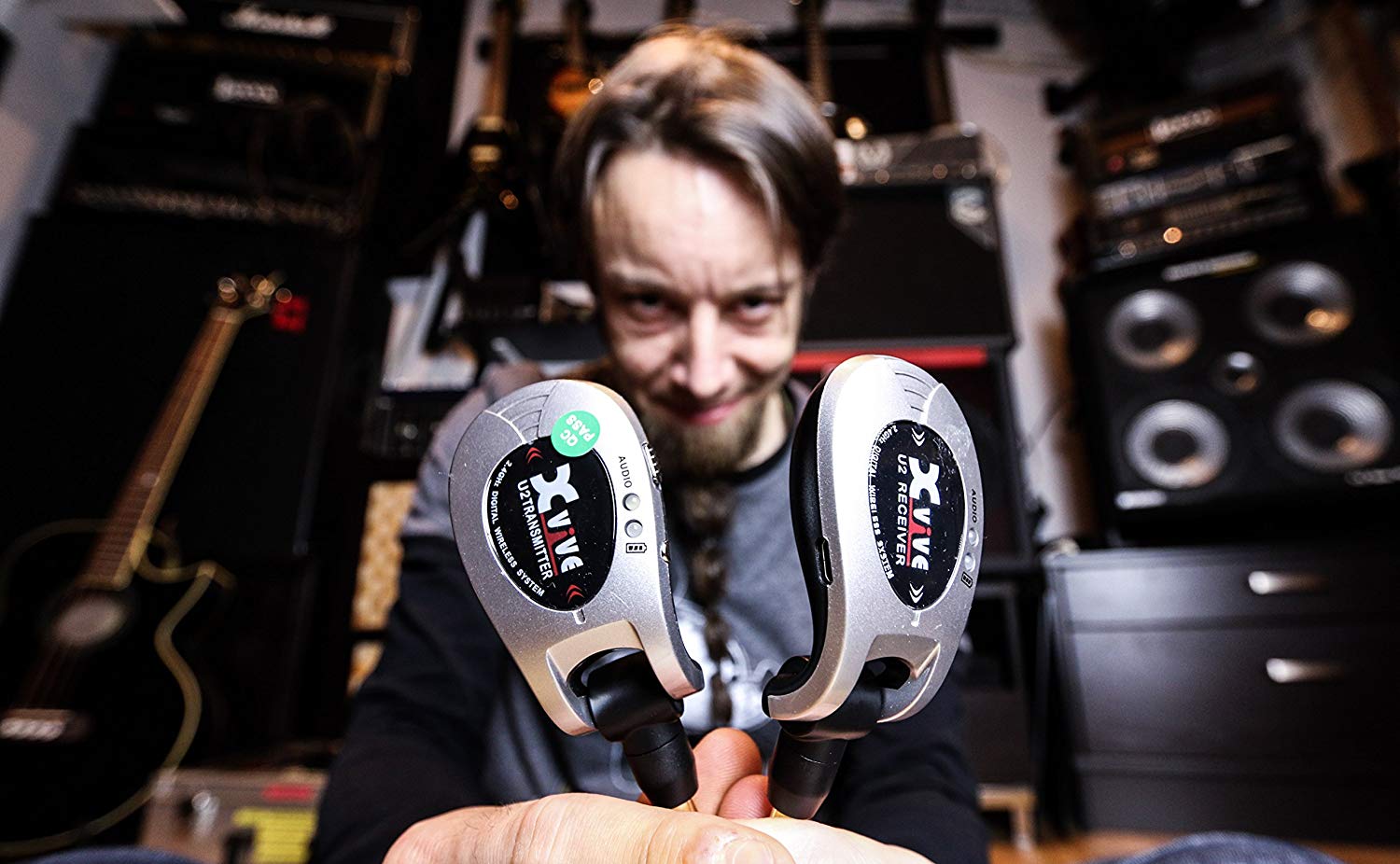 Xvive U2 Rechargeable 2.4GHZ Wireless Instrument Audio Transmitter