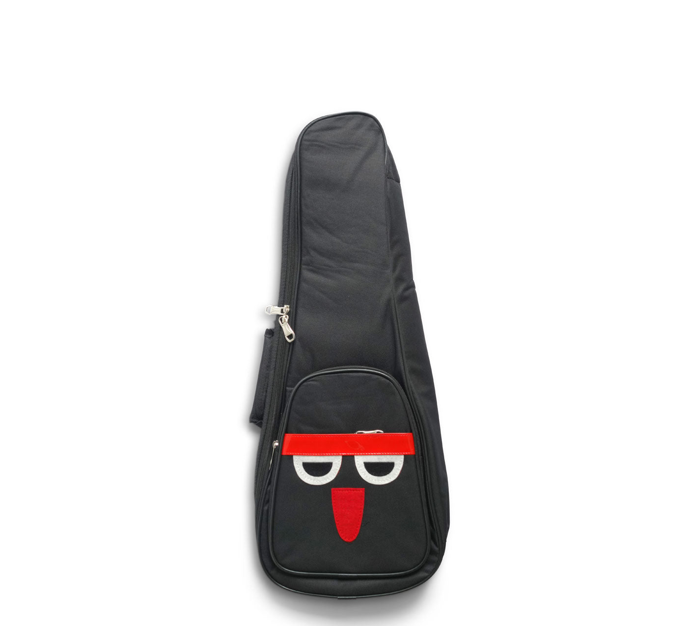 Padded Ukulele Gigbag (Black with face)