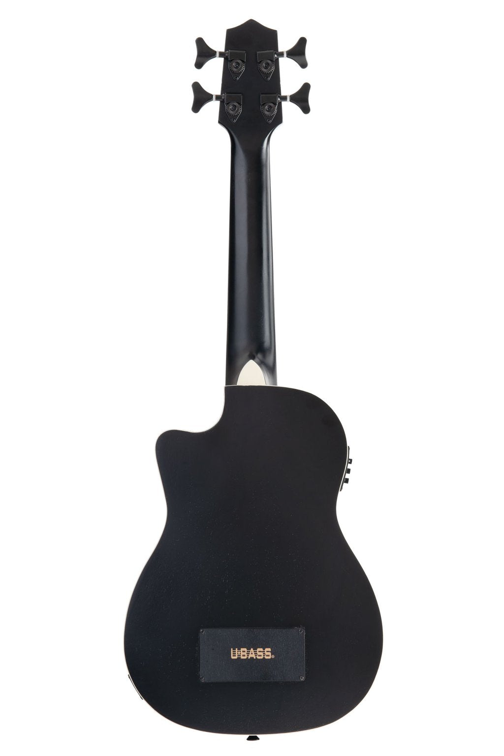 Kala Journeyman Matt Black Acoustic-Electric Fretted Ubass with F-holes