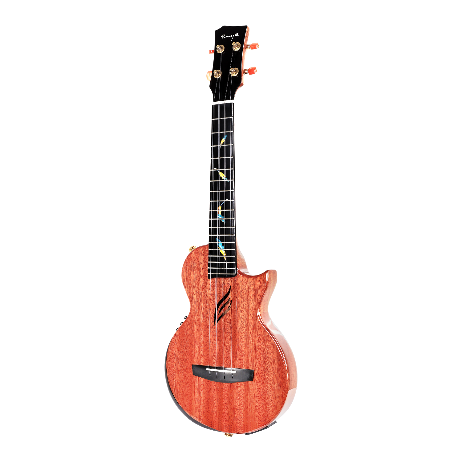 Enya Feather Tenor Ukulele w/EQ (EUT-FEATHER)