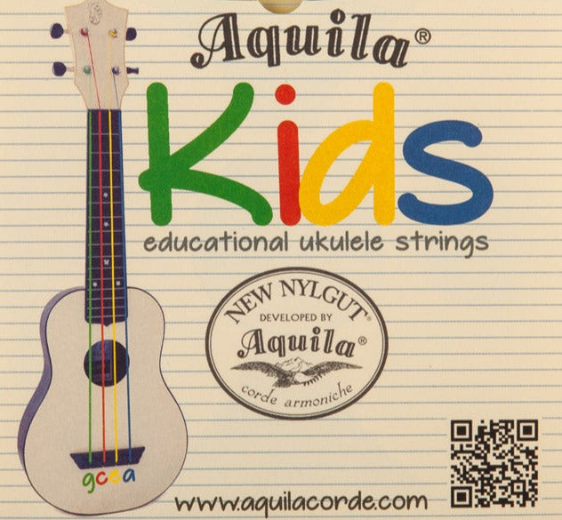Aquila Kids Educational Colourful Ukulele Strings (AQ-160U)