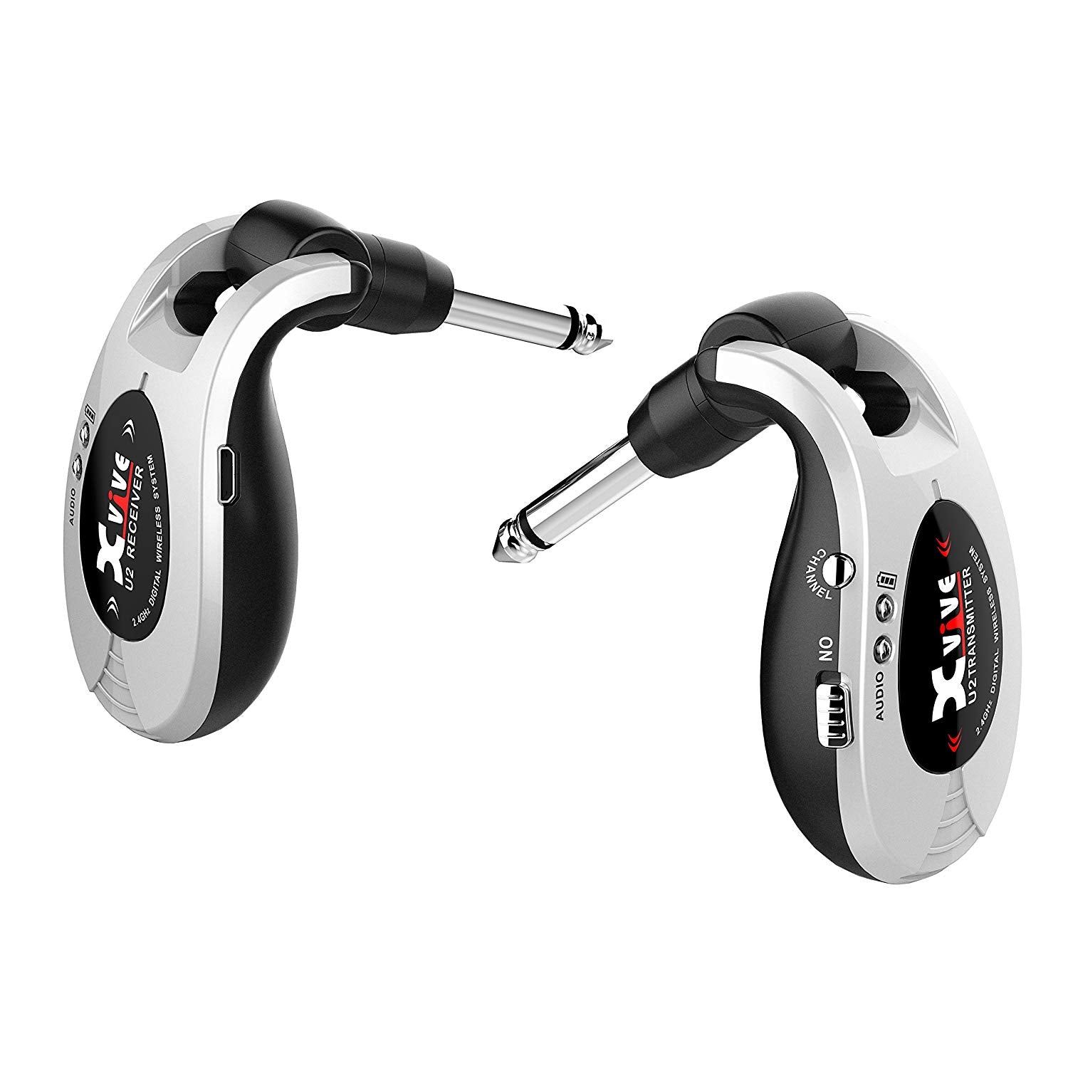 Xvive U2 Rechargeable 2.4GHZ Wireless Instrument Audio Transmitter